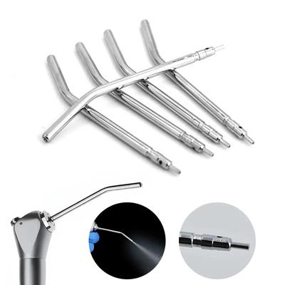 Stainless Steel Dental Air Triple Syringe 3 Way Dental Air Water Spray Syringe Nozzles Tips For Teeth Whitening