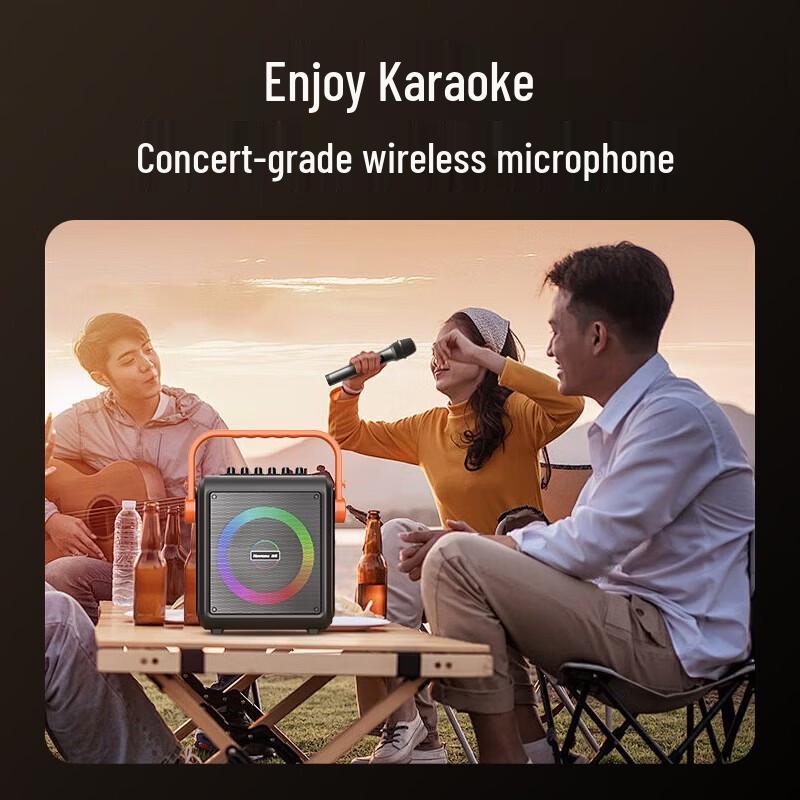 Newmine K509 Portable Outdoor Bluetooth Speaker CN Plug (adapter Included)