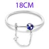 Original 925 Sterling Silver Charms Earth Passport Airplane Globe Compass Pendant Earrings Bracelet For Women Jewelry Set Gift
