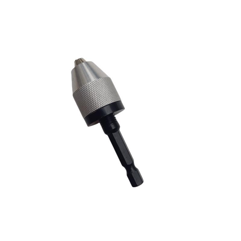 0.3-6.5mm Hex Shank Quick-Change Self-Centering Drill Chuck for 3.6 Electric Grinder
