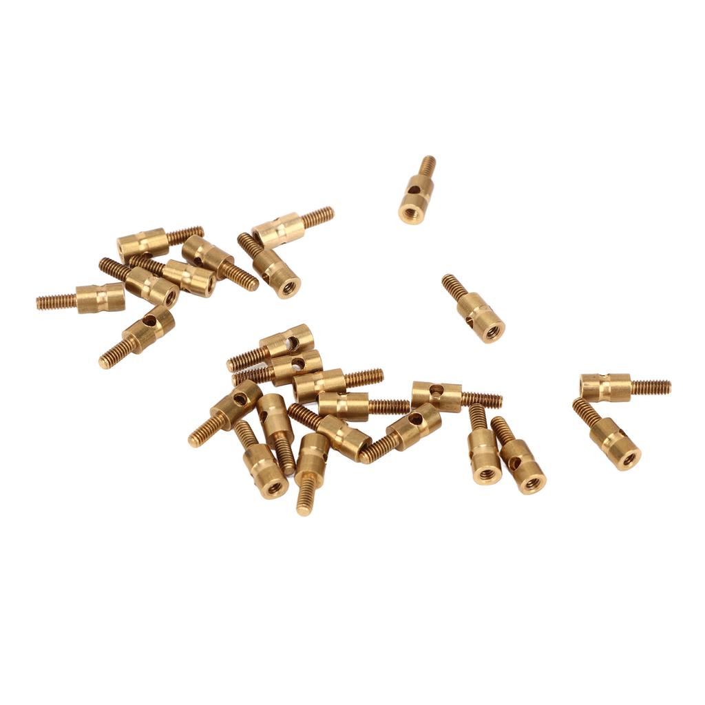 RC Model Pushrod Linkage Stopper 1.5mm Interface Brass Quick Adjust Connector Replacement Part for
