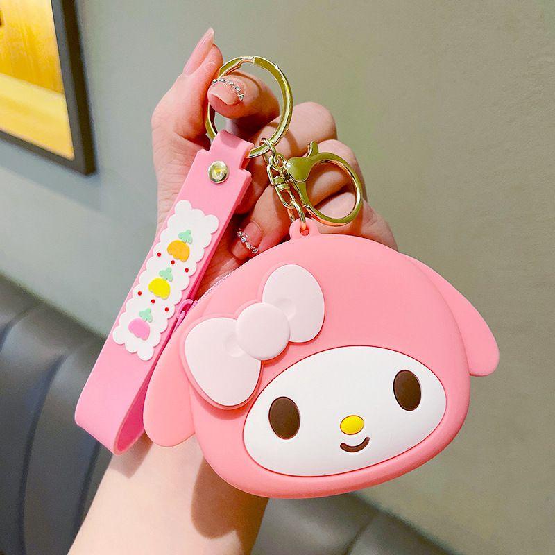 Sanrio Melody Geldbörse Schlüsselanhänger Tasche Anhänger Münzbörse Für Damen Kinder Mädchen