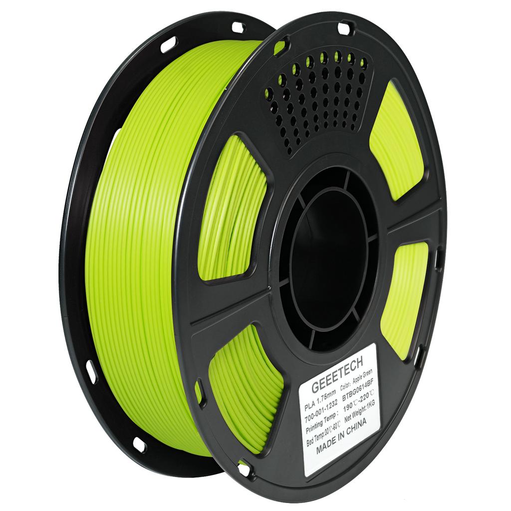 GEEETECH Standaard PLA Filament 1kg 1.75mm 3D Printer Plastic Materiaal, Nauwkeurigheid 0.03mm, Meerdere Kleuren, Geschikt voor de Meeste FDM Printers