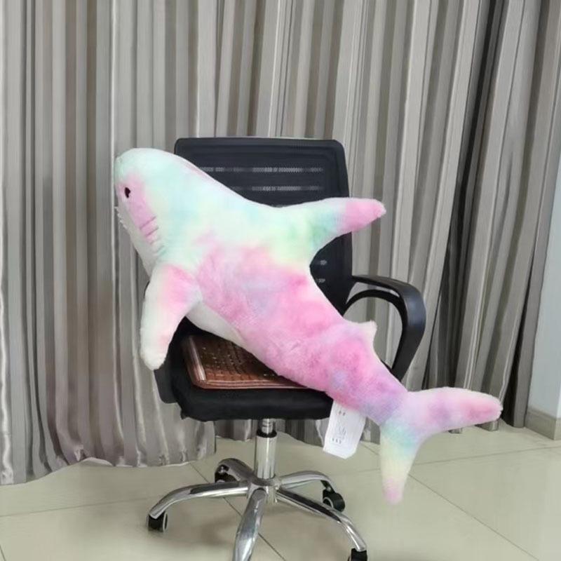Adorable Shark Plush Toy - Cute Bedroom Decor & Sleep Companion Pillow