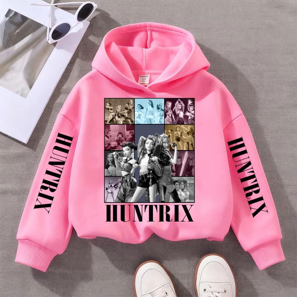 Fashion Children's Clothing Cartoon Printed Sweatshirt Casual Comfort Hoodie Girls