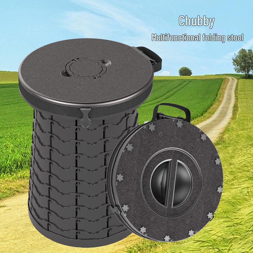 Portable Folding Emergency Toilet Commode for Car