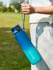 1PC 500ml, 650ml, 1000ml Large Capacity Plastic Gradient Water Cup, Outdoor Sports Water Cup, Direct Drinking Water Bottle for E