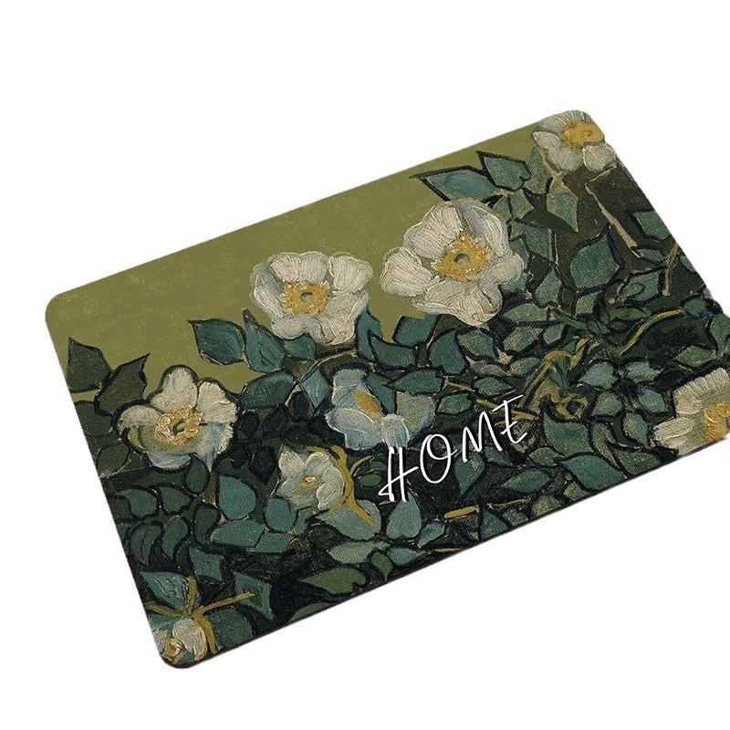 Diatom Mud Soft Floor Mat Bathroom Quick Drying Toilet Door Mat Absorbent Non-slip Toilet Toilet Rug