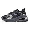 Li Ning Project C+ Comfortable Shock Absorbing Durable Low Top Sneakers Women Sneakers Black Gray AGCT134-1
