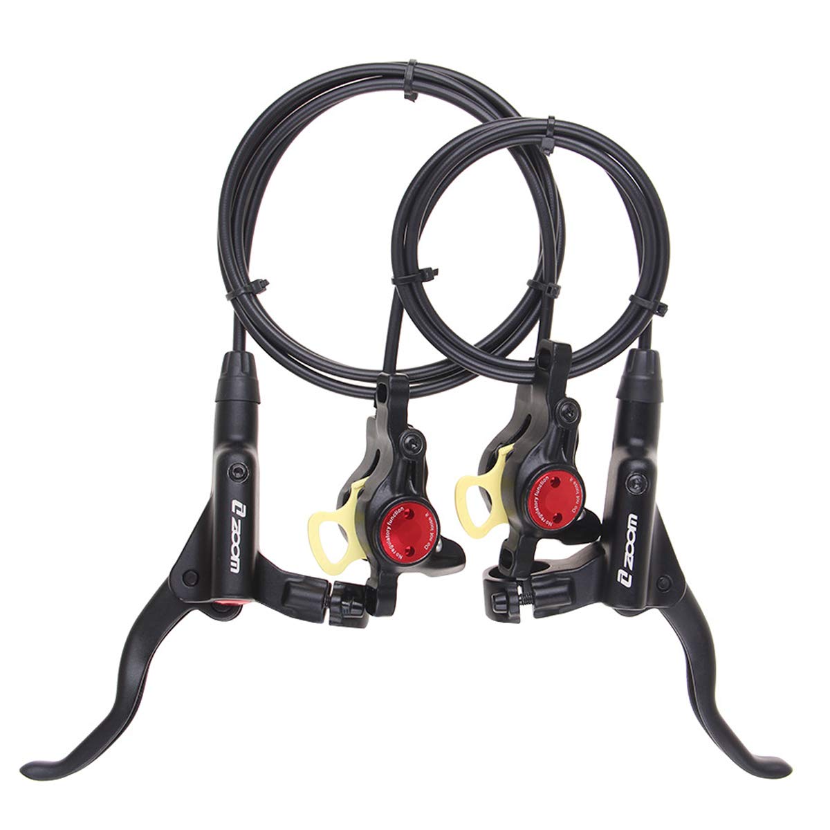 

jpfashioning Bicycle Brake Lever Set, 800mm/1400mm, Hydraulic Disc Brake Set for Front and Rear MTB Bikes