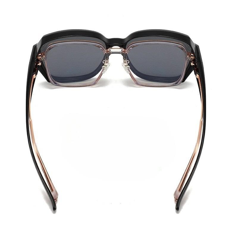 Myopia Sunglasses for Driving Men Women Same Style UV Protection Anti Glare Mirror Set