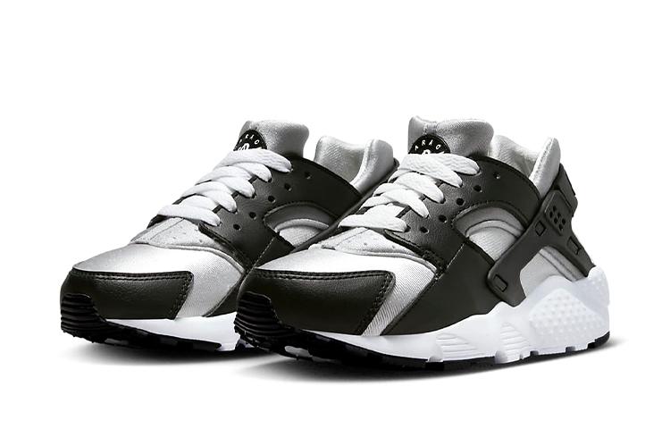 Nike Air Huarache Run Black Neutral Grey GS 654275-044