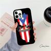 Puerto Rico Flag Phone Case For Apple iPhone 17 Air 11 Pro Max Plus Coque For iPhone 17 Air 14 15 16 13 12 Max Cover