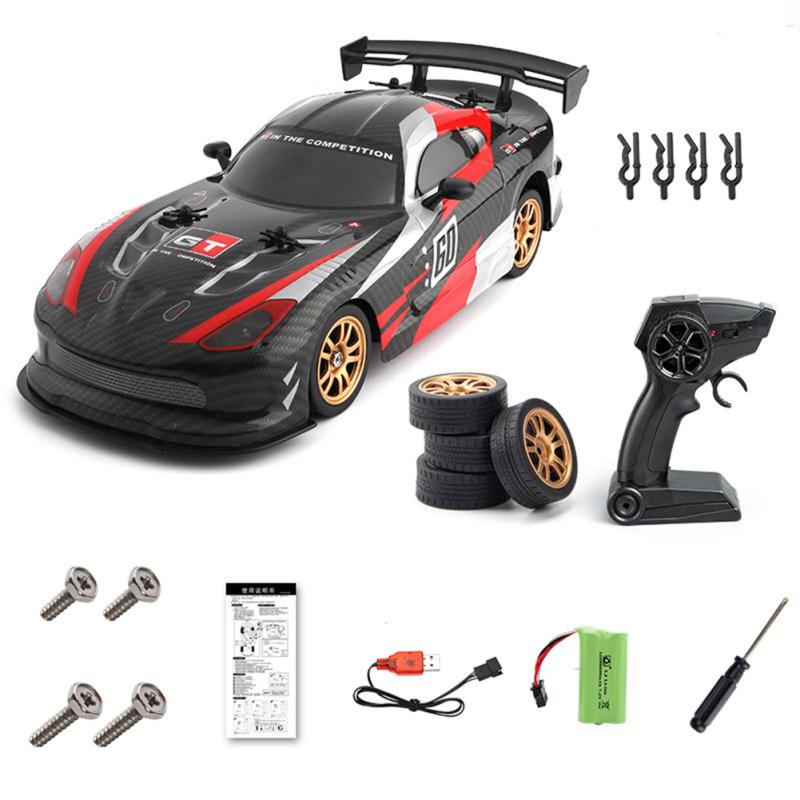 JJRC Q116 Rc Auto Super GT Rc Sport Racing Drift Car 1:16 4WD ferngesteuertes Auto RTR Auto mit Extra