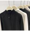Women's Slim-Fit Thermal Fleece Jacket - Half-High Collar, Double Zipper, Long Sleeve, Autumn/Winter Warm Top
