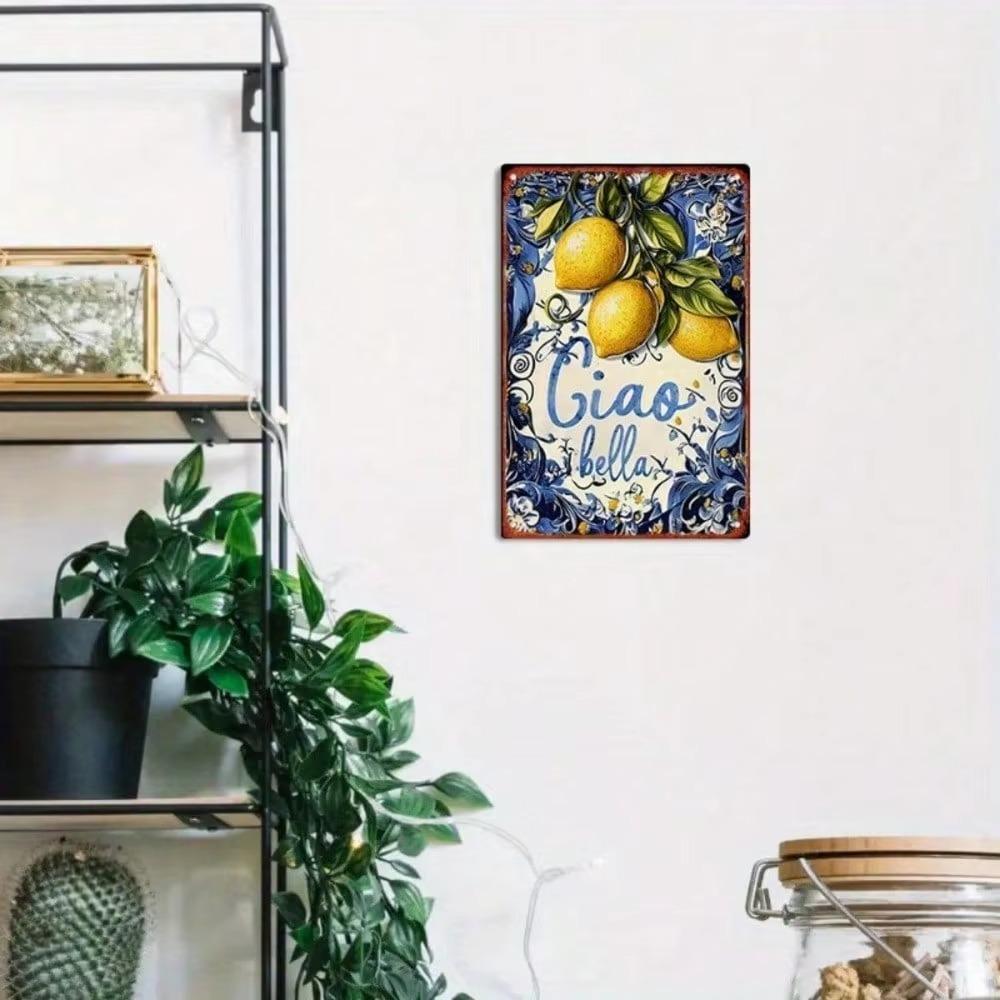 Vintage Metal Tin Sign Wall Decor Home Kitchen Cafe Bar
