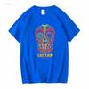 Calexico Dia De Los Muertos Graphic Cotton Unisex T Shirt Tee Vintage Washed Homme Versatile Breathable Soft Slightly