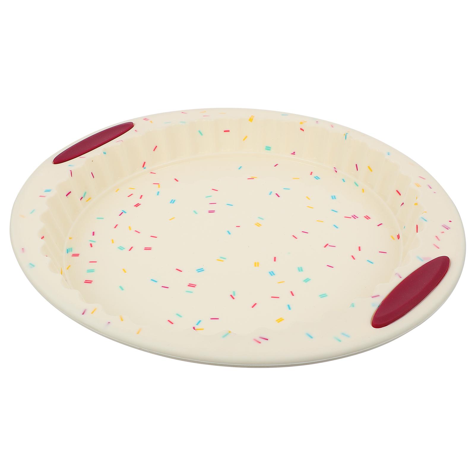 

Silicone Cake 12 Inch Color Savarin Pan Safe Stick Savarin Mold Stick Easy Demold Baking Kitchen Tool