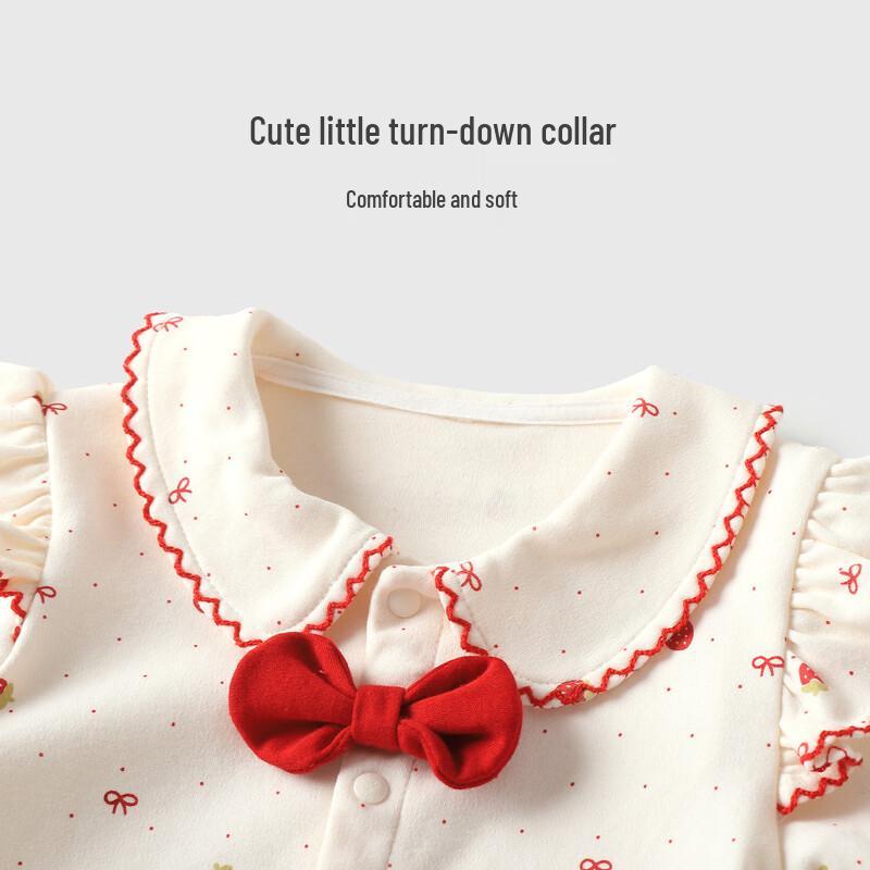 Youqi Infant Girl's Sweet Style Cotton Romper