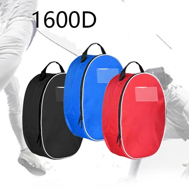 Oxford Cloth Fencing Mask Bag Sport Gears Pouch Fencing Helmet Storage Bag For Secure Transport And Storage Enduring