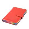 Laser Symphony Leather Notebook Buckle Color Edge Notepad Thickened