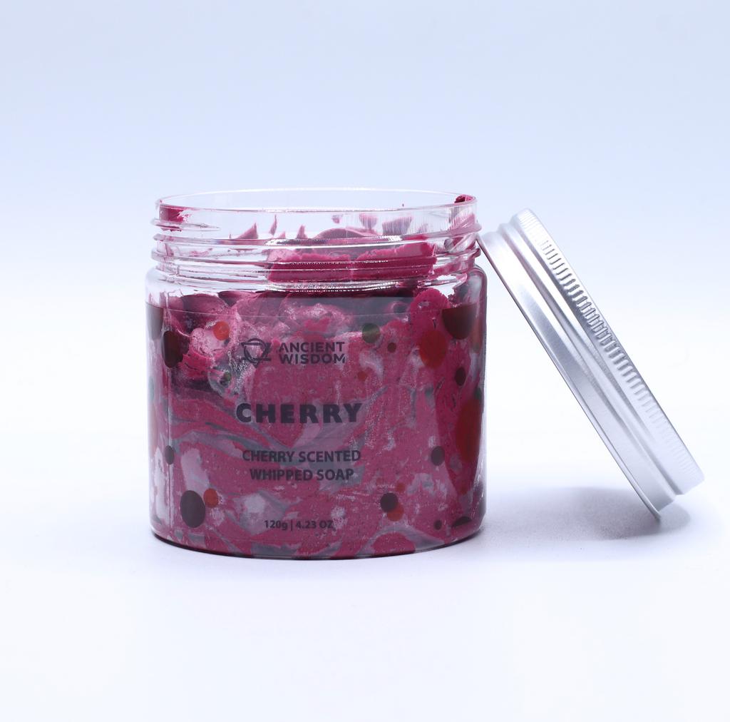 Cherry Whipped Soap 120g