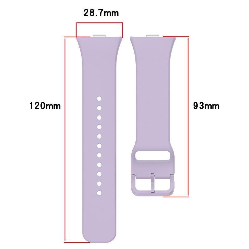 Silicone Strap For Redmi Watch 6/5/4 Replacement Watch Band for Xiaomi Mi Band 9 Pro/8 Pro Bracelet Wristband Correa Accessories