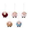 4pcs Handmade Christmas Tree Lamb Ornament Cute Merry Christmas Decorations  Party Favors