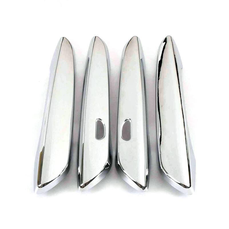 Car Decoration Door Handle Cover For Mazda CX80 CX-80 2024 Glossy Black Chrome Silver Carbon Fiber Cars Accessories Styling