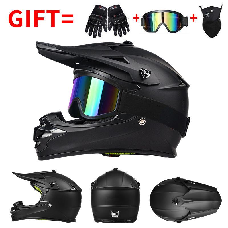 ADDOT Certified children`s off-road full-face helmet