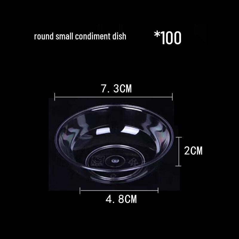 Disposable Clear Hard Plastic Bowls