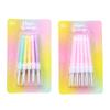 New Birthday Cake Colorful Threaded Candles Creative Children's Party Colorful Mixed 10 Small Candles