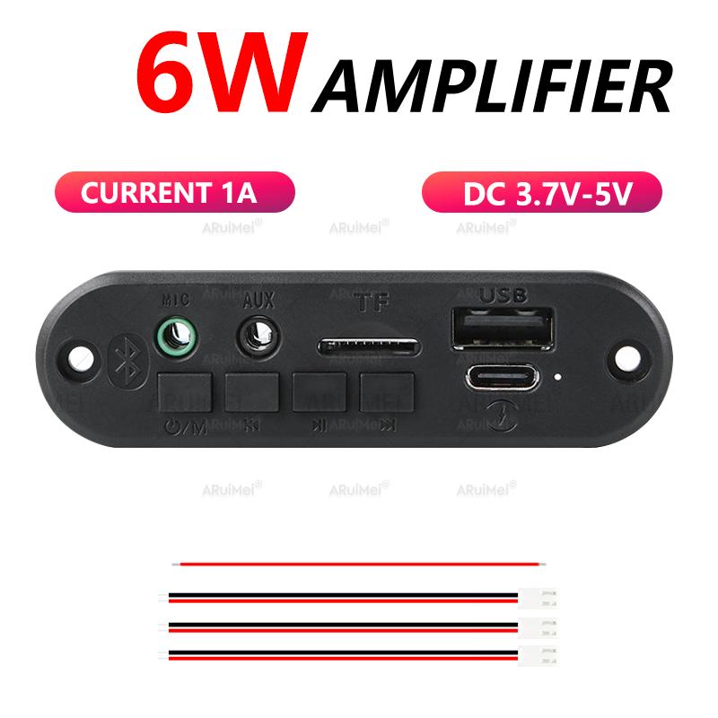 2x3W Bluetooth 5.0 Amplifier Kit with Black Case Remote DC 8-24V for Car Home FiiO Ampero II Powerful Audio Subwoofer AmpGood Product