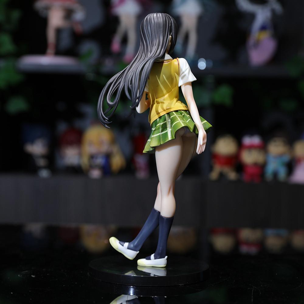 23CM Anime To LOVEru Kotegawa Yui Figure School Uniform Dress Up Standing Model Toy Gift Collection Aciton Figure PVC 1/7