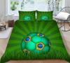 Ball Quilt Cover Pillowcase Two Or Three Piece Set 3D Digital Printing Polyester