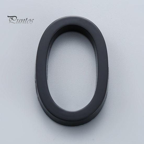 Modern 3D House Numbers Heavy Duty Rust-proof Simple Installation Modern House Address Numbers for Outside Home Front Door