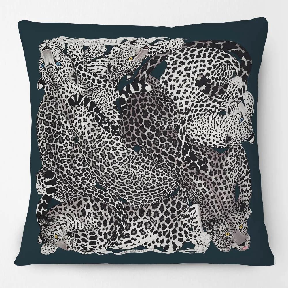 Fashion Multicolor Horse Head Cushion Covers Luxury Animals Sofa Decorative Pillows Case 45X45CM Decorative Pillows