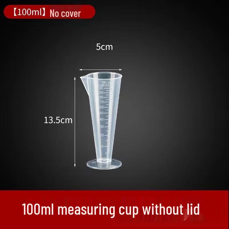 Titanium Alloy 100ML Graduated Measuring Cups (10-Pack)