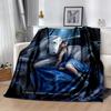 Gothic Style Blanket Ultra-Soft Perfect for Office Bedding Couch All-Season Use Playful Design Gifts For Family Or Friends
