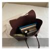 Large Capacity Tote Bag for Women Soft Faux Leather Shoulder Handbag Stylish Commute Bag Trendy Daily Outing Purse KTB