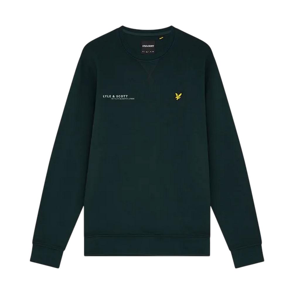 Lyle & Scott Mens Co-Ordinate Print Crew Neck Sweatshirt