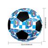 Pallone da Calcio SSC Napoli Misura 5 Colorato Cucito a Macchina PVC Pronto per la Competizione Resistente Alto Rimbalzo