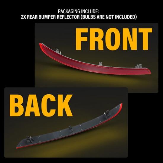 Rear Bumper Reflector Light Set for Mercedes Benz ML350 GLE350 ML63 AMG GLE400 V