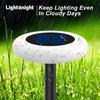 Colorful Solar Colorful Solar Lights Outdoor, Color Changing Solar Lights with Remote, Colorize Pathway Lights Solar Garden Lights for Landscape
