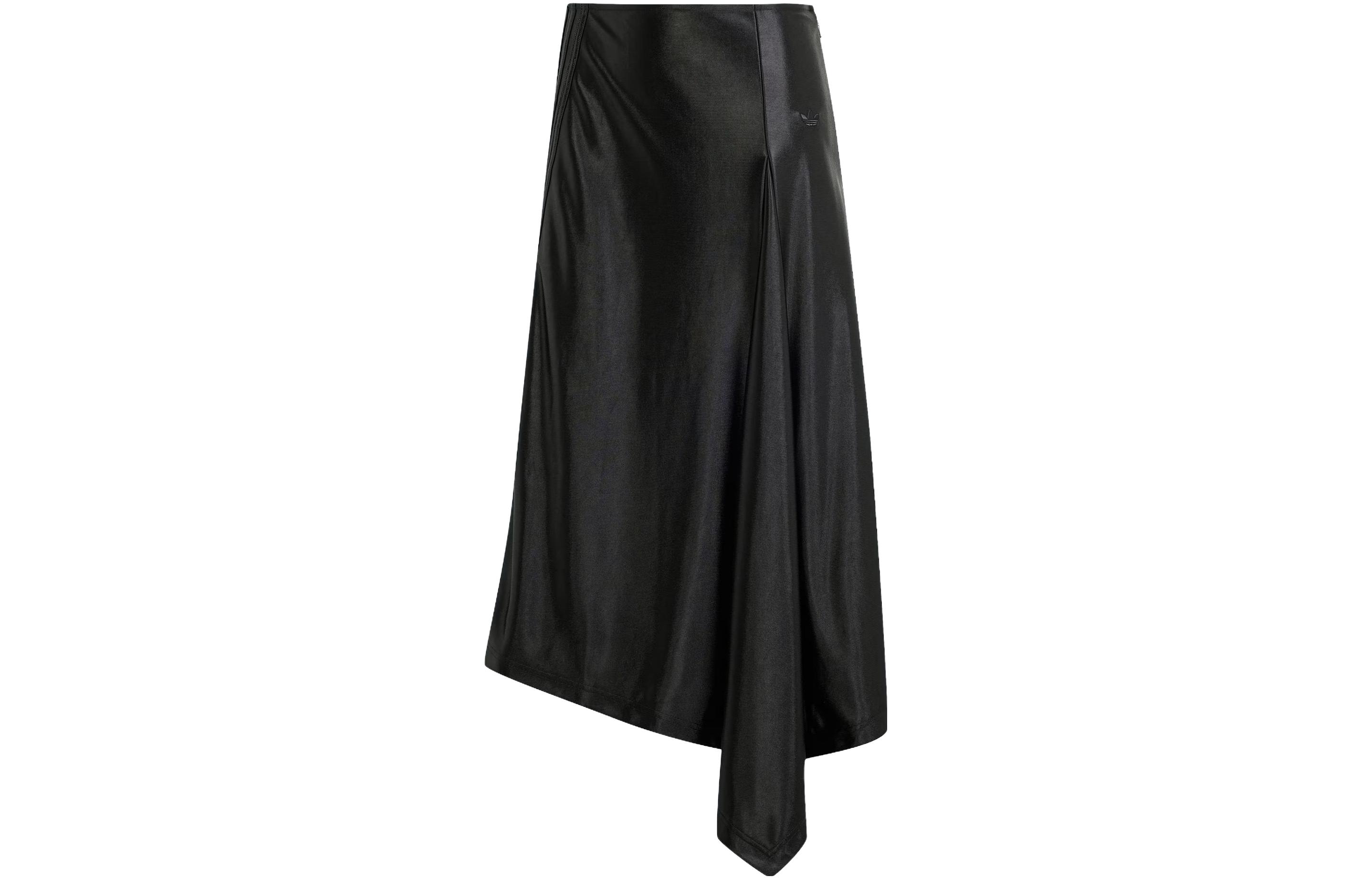 Adidas Originals High-Waist Satin Skirt IT9415 XS