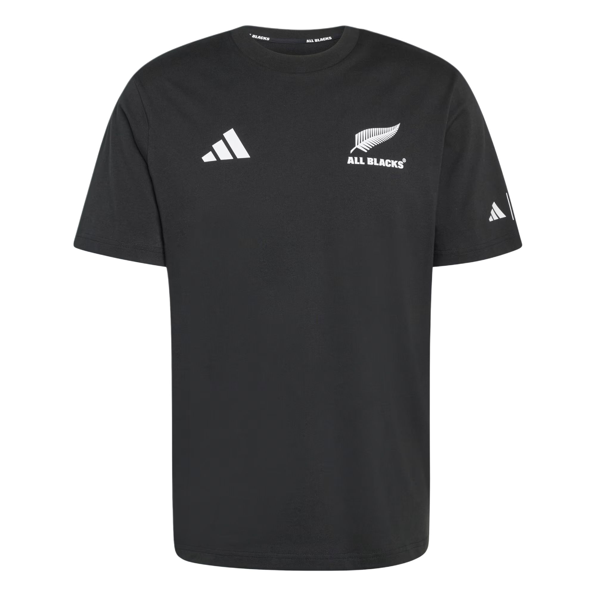 

Adidas X Marvel Collaboration Rugby FW25 All Blacks Rugby Crew Neck Pullover Knit Short Sleeve T-Shirt Men Tops JV9968 L