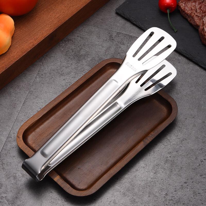 RuHan 304 Stainless Steel Food Tongs