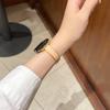 Modeschmuck Schnalle Metall Leder Armband Riemen für Xiaomi Mi Band 8 Pro/9 Pro Redmi Watch 4/5/6 Luxus Ersatzarmband