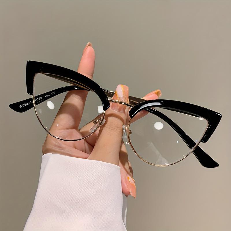 Damen Cat-Eye Brille mit Blaulichtfilter - Petite Fassung