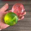 Mela Verde Morbida Pallina Antistress Morbida da Spremere Giocattolo Fidget per ADHD Autismo Traslucida Lenta Risalita Giocattolo da Spremere per Adulti